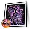 Elegante Dame - speziell geformte Diamond Painting - 30*30cm