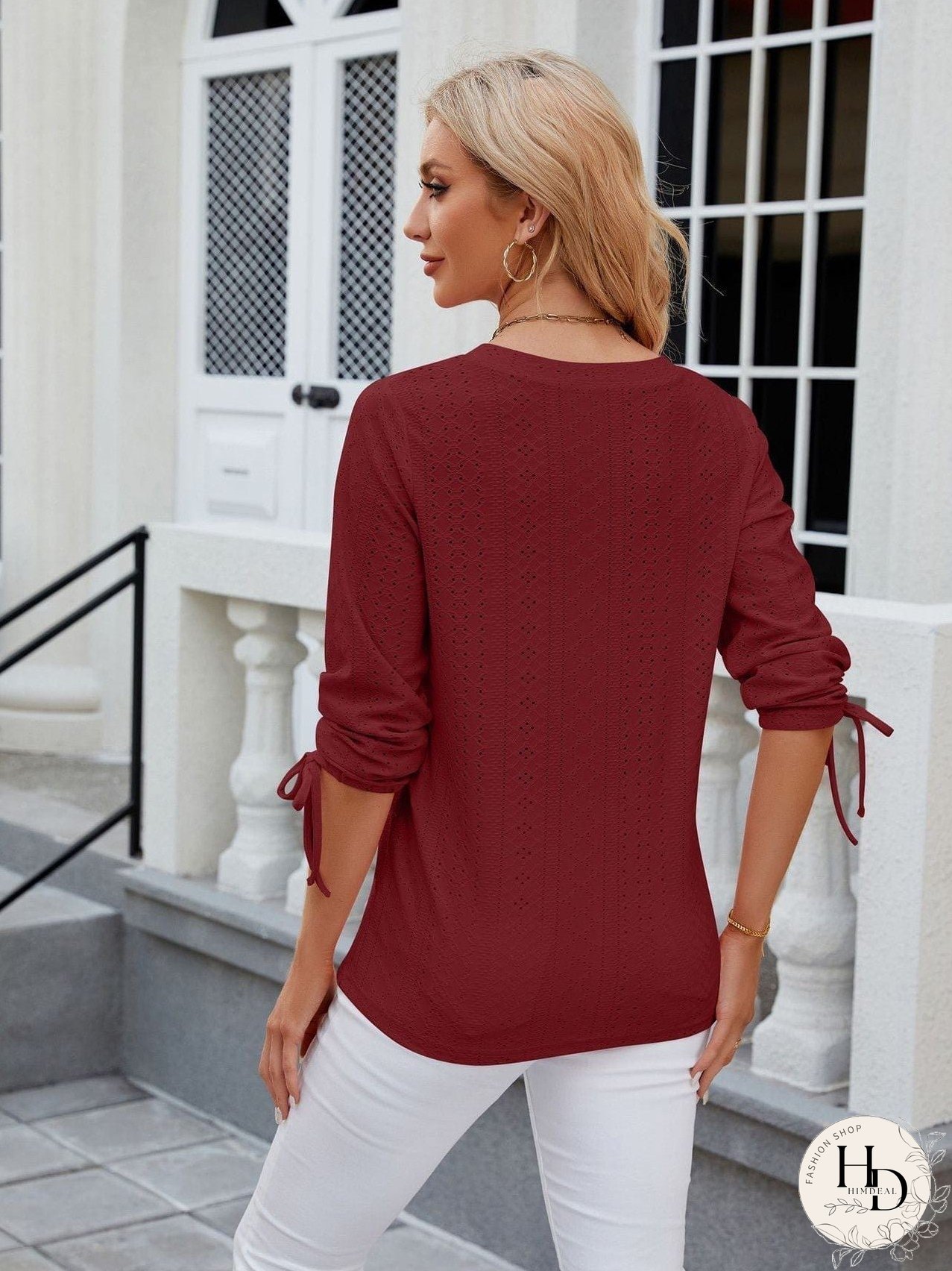 Versatile Knit Mock Neck T-Shirt