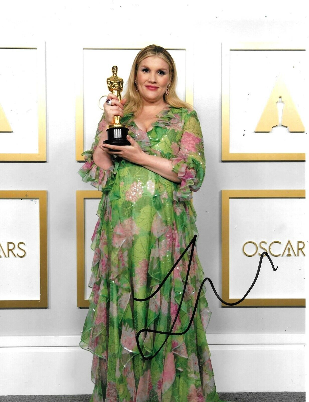 Emerald Fennell Signed Academy Awards 10x8 Photo Poster painting AFTAL *Promising Young Woman*