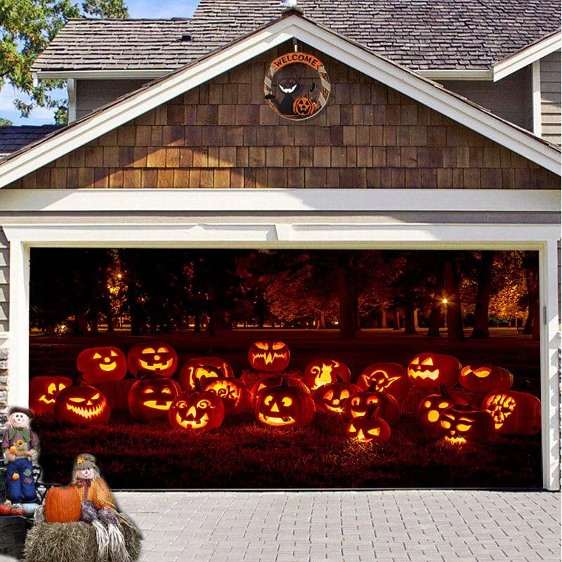 Last Day Sale 49% OFF - Halloween 2023 Garage Door Decoration