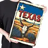 TEXAS - Metal Tin Signs(8*12Inch/12*16Inch)