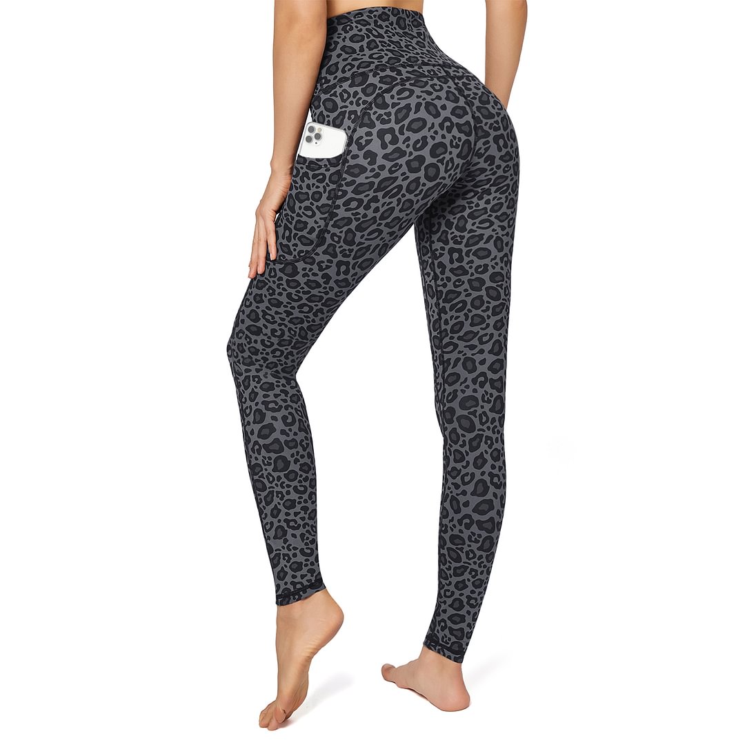 UUE High Waisted Leggings for Women with Pockets, Workout Leggings for Women Tummy Control