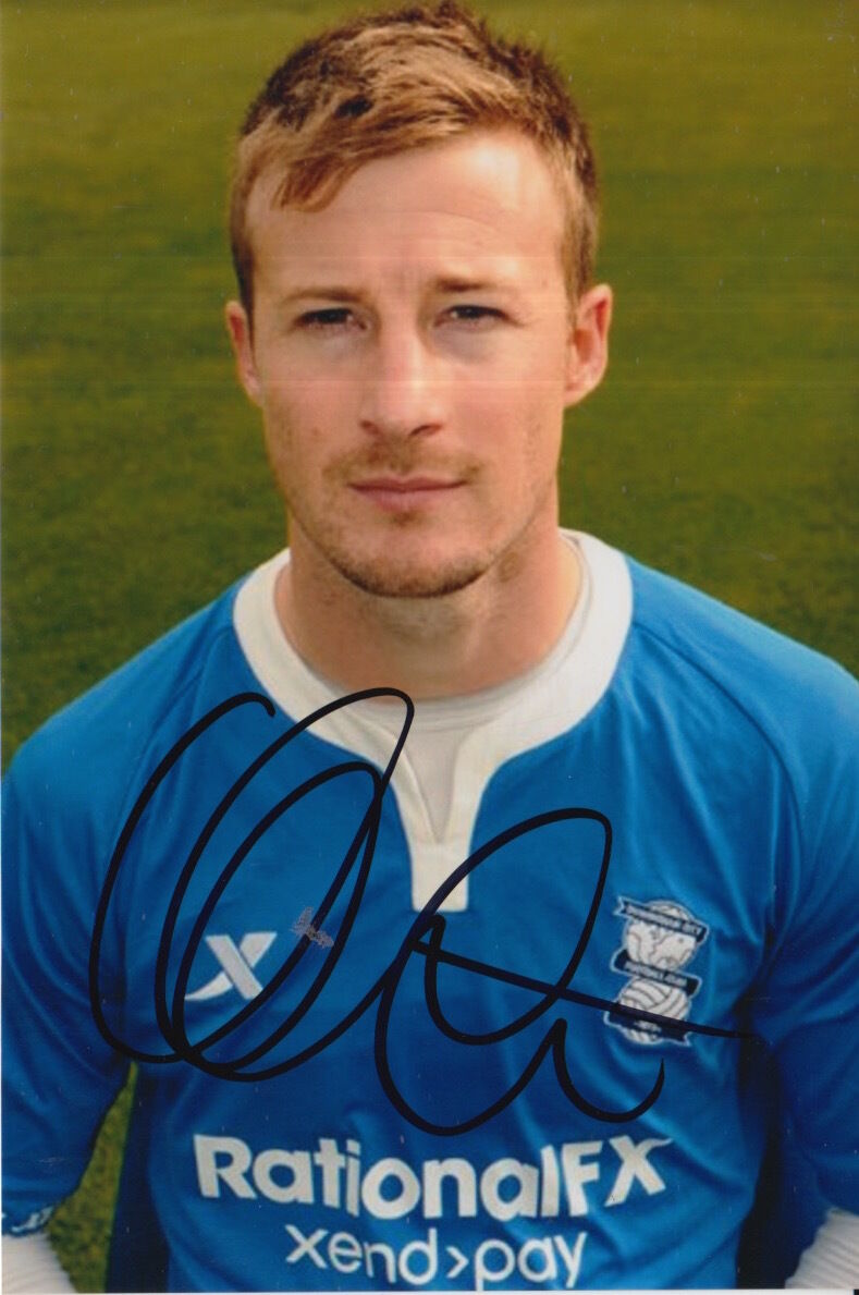 BIRMINGHAM CITY HAND SIGNED WADE ELLIOTT 6X4 Photo Poster painting 1.