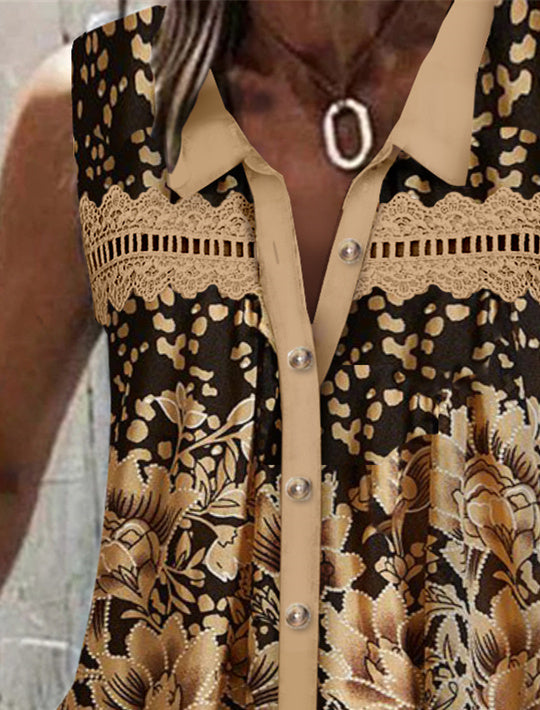 Women Half Sleeve V-neck Solid Color Dress