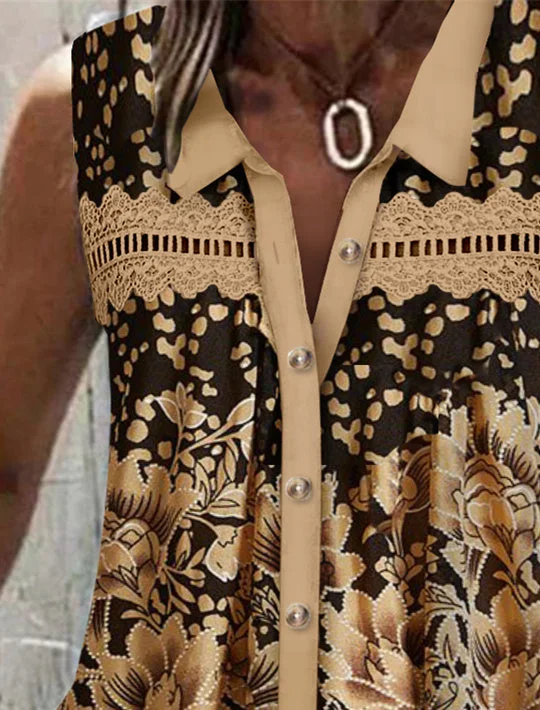 Women Half Sleeve V-neck Solid Color Dress