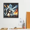 Diamond Painting -DIY Full Square Drill Fire Hero(45*45 CM)