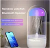 Rechargeable Luminous Colorful Octopus Jellyfish Computer Bluetooth Speaker RGB Atmosphere Rhythm Breathing Light Desktop Ornaments