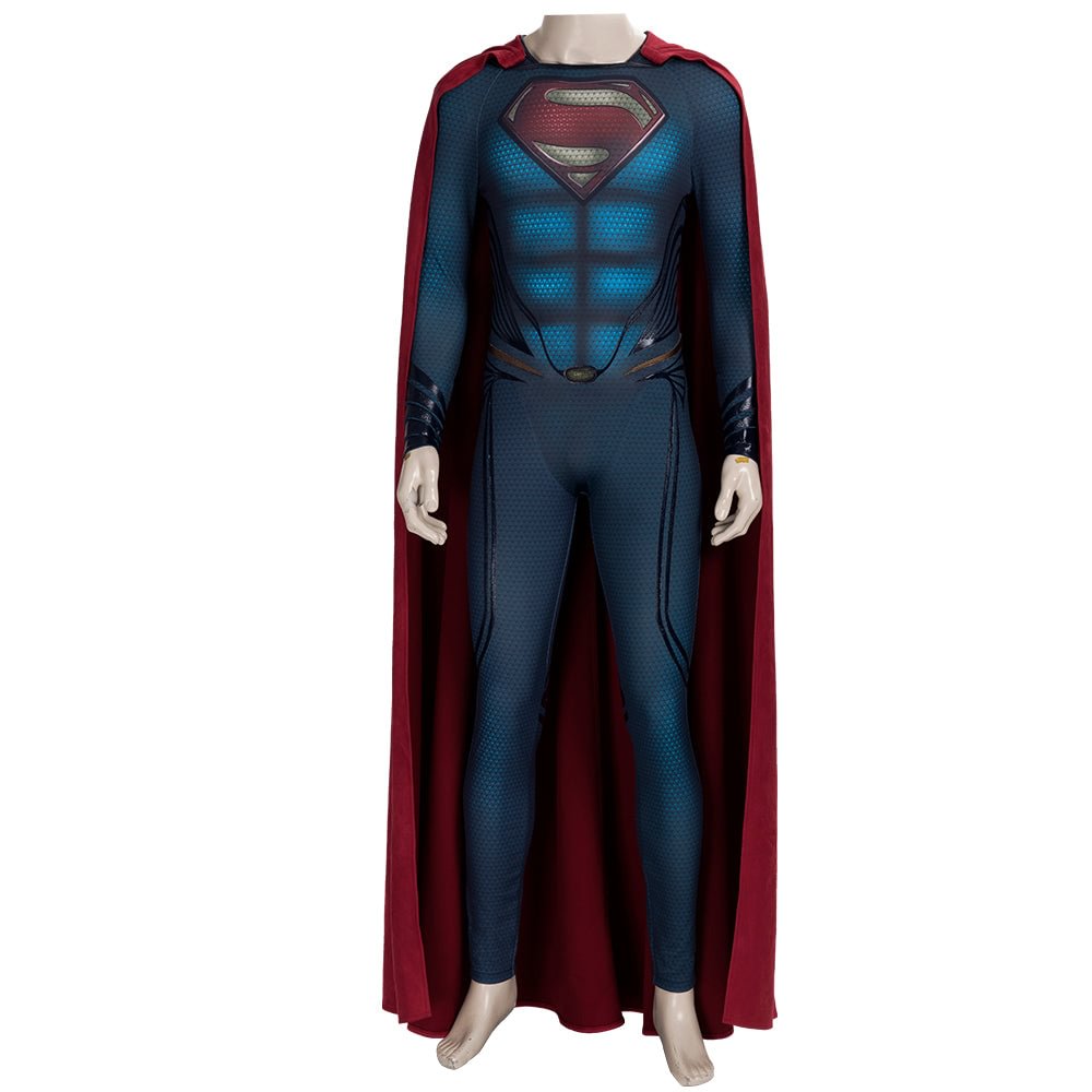 Superman Man of Steel Cosplay Costumes Clark Kent Suit
