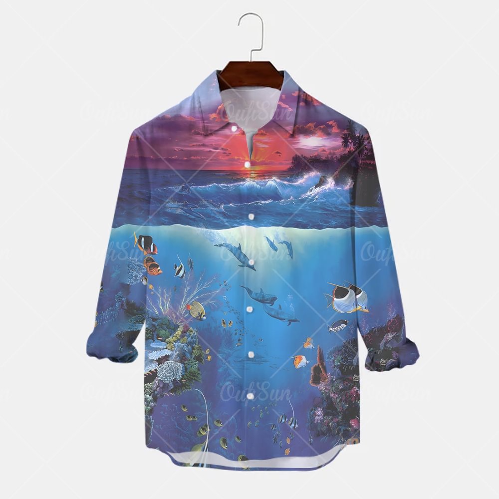 Outdoor Casual Long Sleeve Shirt |Fashion Men's Shirt