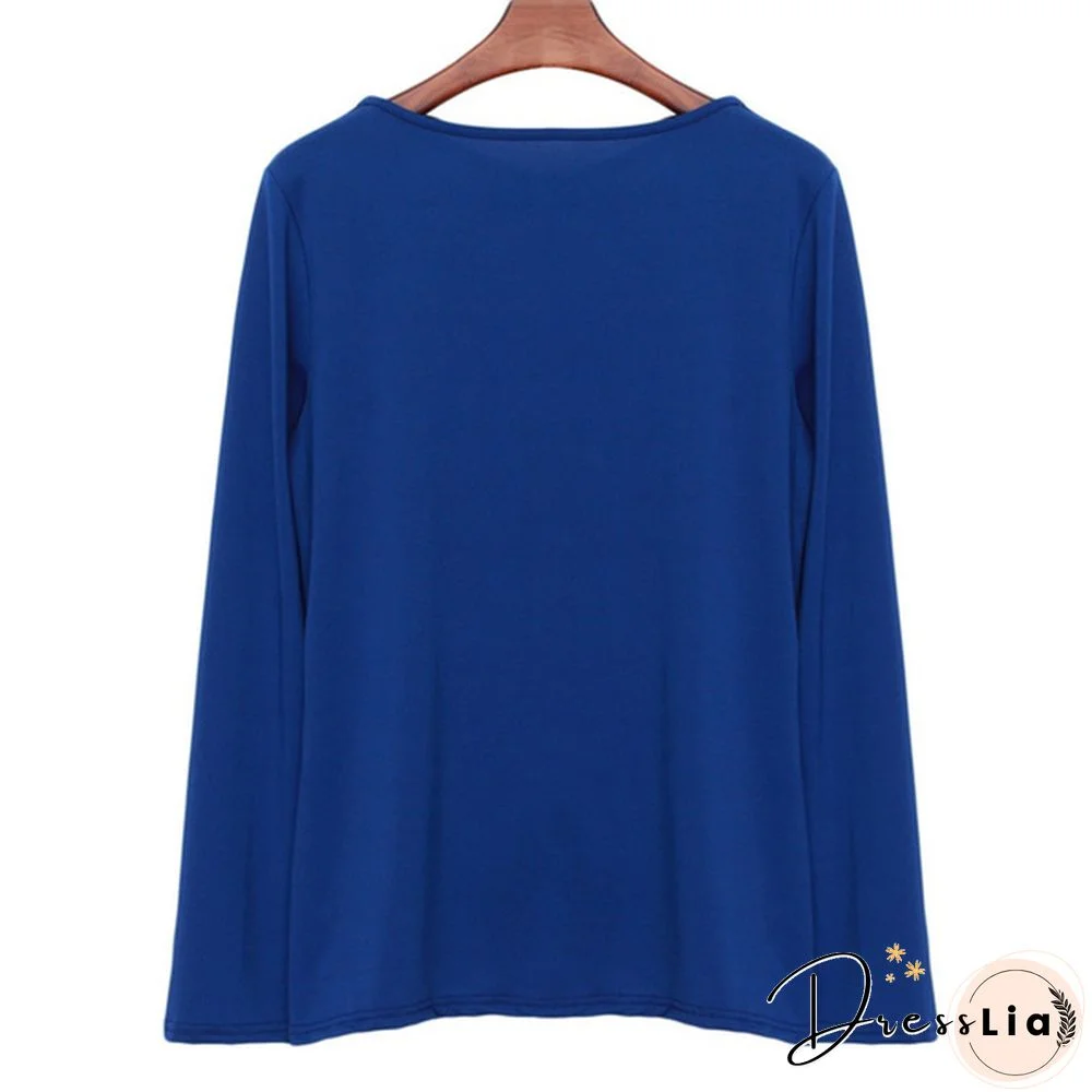 Spring Summer Fashion Solid Color Long Sleeved Shirt Irregular Twisted Casual Loose Blouse Tops