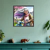 Diamond Painting-DIY Full Round Drill Elderly Lady