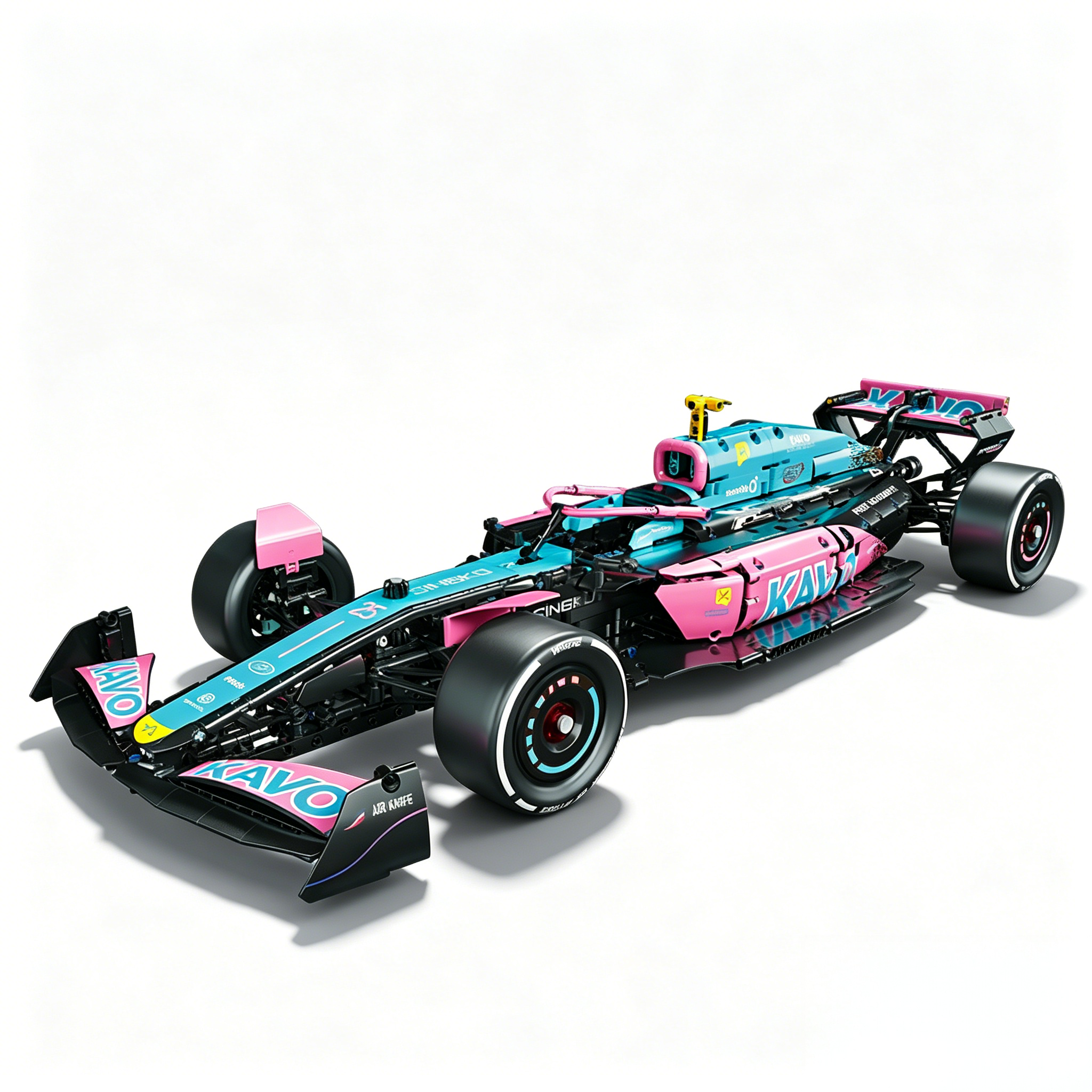 KAVOWORLD 66655 F1 Racing Car Building Set | 1:8 Scale