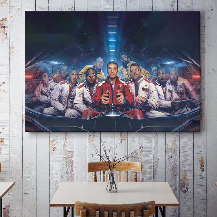 Logic - The Incredible True Story Album Covers Canvas Wall Art