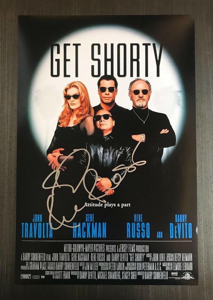 * RENE RUSSO * signed autographed 12x18 poster Photo Poster painting * GET SHORTY * 1