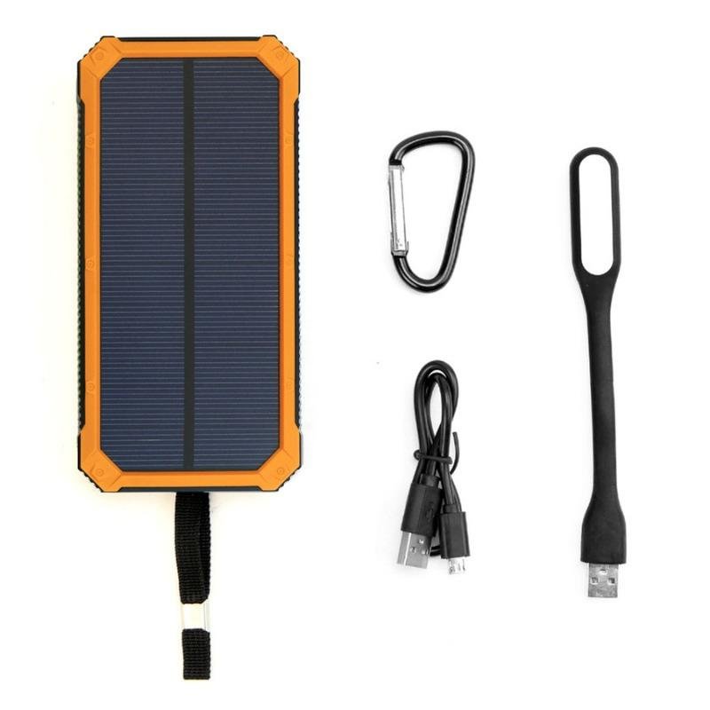 15000mAh Portable Solar Power Bank