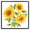Sunflower - 9CT Partial Beaded Cross Stitch Kit(19x19cm)