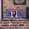 Guevara 726 - Car License(6*12Inch) - Garage