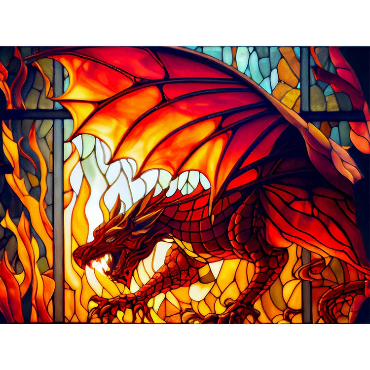 Dragon - Paint By Numbers(60*45cm)