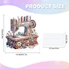 (US Local)Sewing Machine Special Shaped 5D DIY Diamond Art Kit Tabletop Decorations for Adults