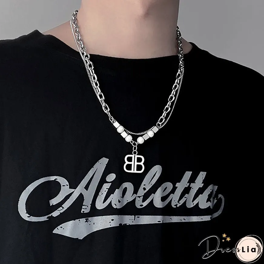 "B" Letter Necklace