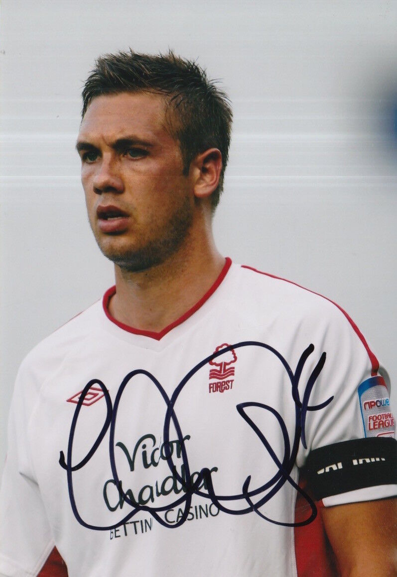 NOTTINGHAM FOREST HAND SIGNED LUKE CHAMBERS 6X4 Photo Poster painting 1.