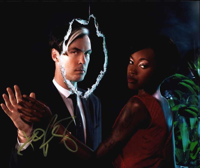 Fitz and The Tantrums Michael Fitzpatrick signed 8x10 Photo Poster painting |CERT A0011