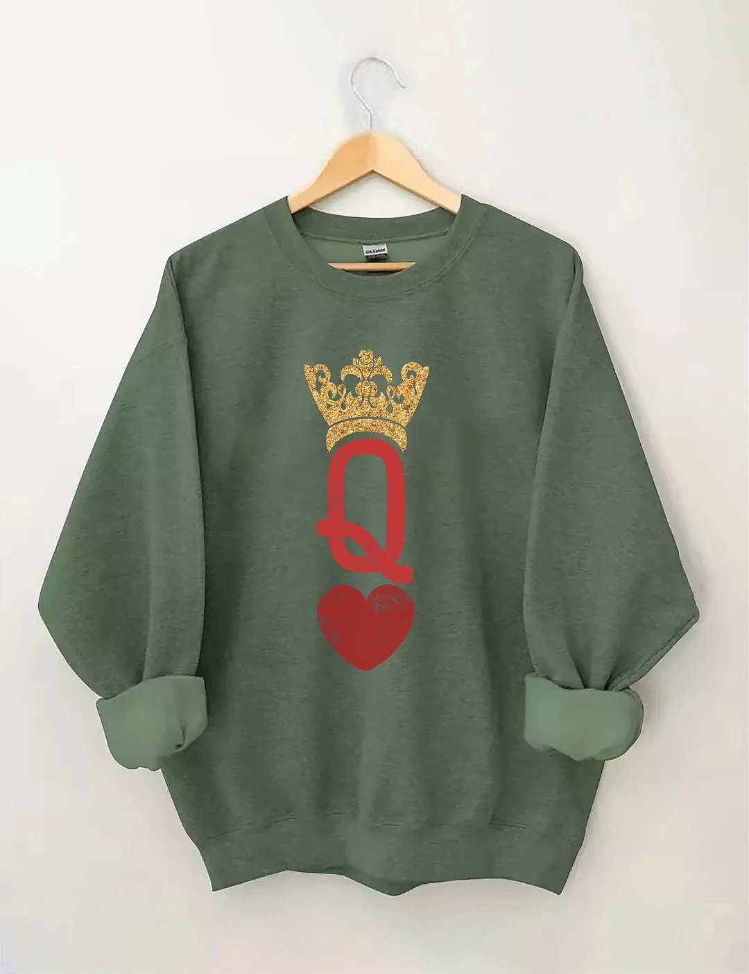 Queen Of Hearts Sweatshirt