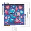 Lilo & stitch - runder Bohrer Diamantmalerei - 40*40cm