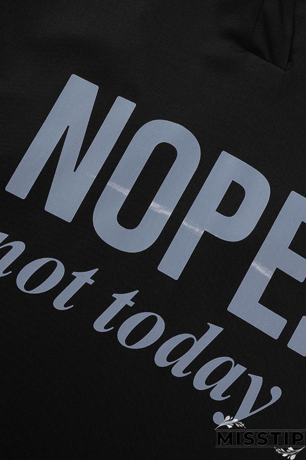 Black Casual Print Ripped Patchwork Hooded Collar Straight Plus Size Dresses