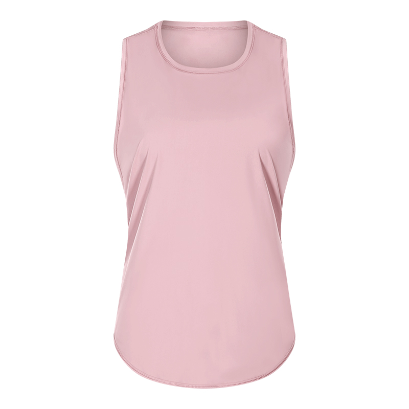 women's activewear vest pink
