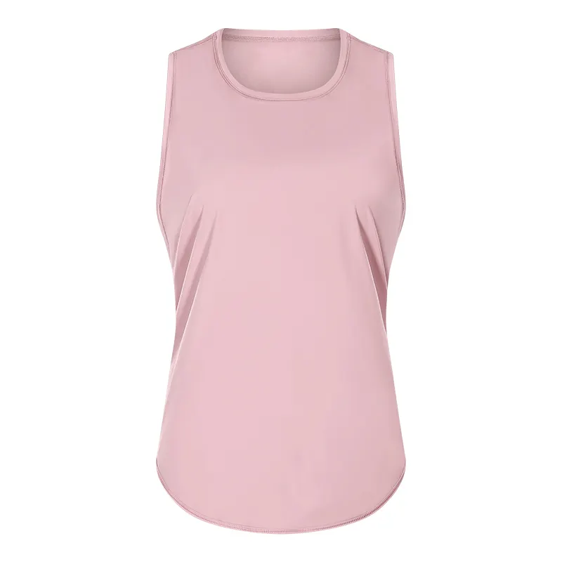 women's activewear vest pink