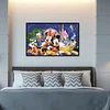 (Big Size)Disney - 11CT Stamped Cross Stitch - 65*40cm - Disney