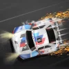 【Spark + Drift Double Cool】BMW M4 Egg-Shaped Spark Remote Control Car, Electric Four-Wheel Drive Desktop Drift Toy, Nighttime Cool Gadget