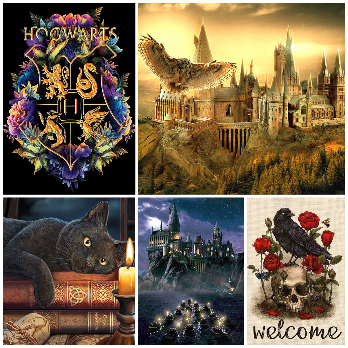 (Counted/Stamped) 11CT Harry Potter - Cross Stitch 50*35cm/19.69*13.78in