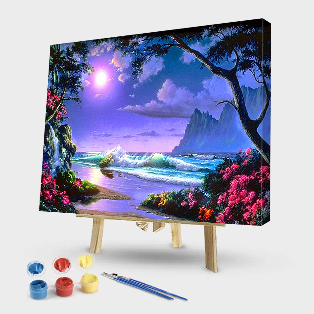 

40x50cm - Paint By Numbers Bright Moon, 501 Original