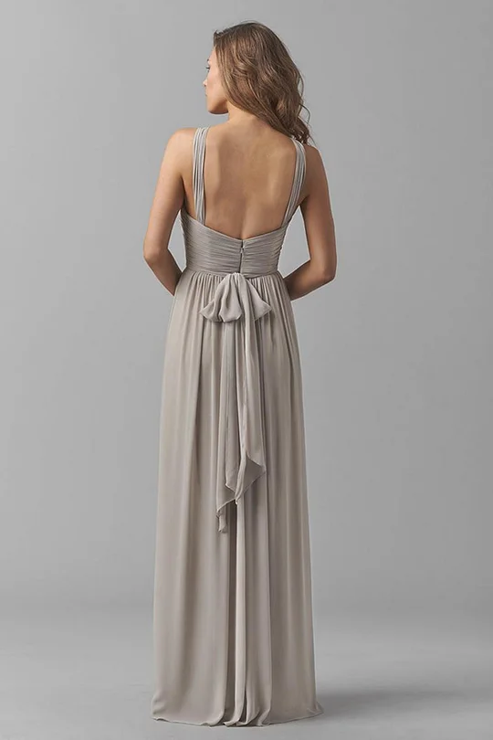 bridesmaid dress embellishments Strapless Long Off-White Wedding Dress with Beads Off White / 14