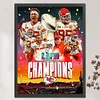 Kansas City Chiefs-11CT Stamped Cross Stitch 50*65cm