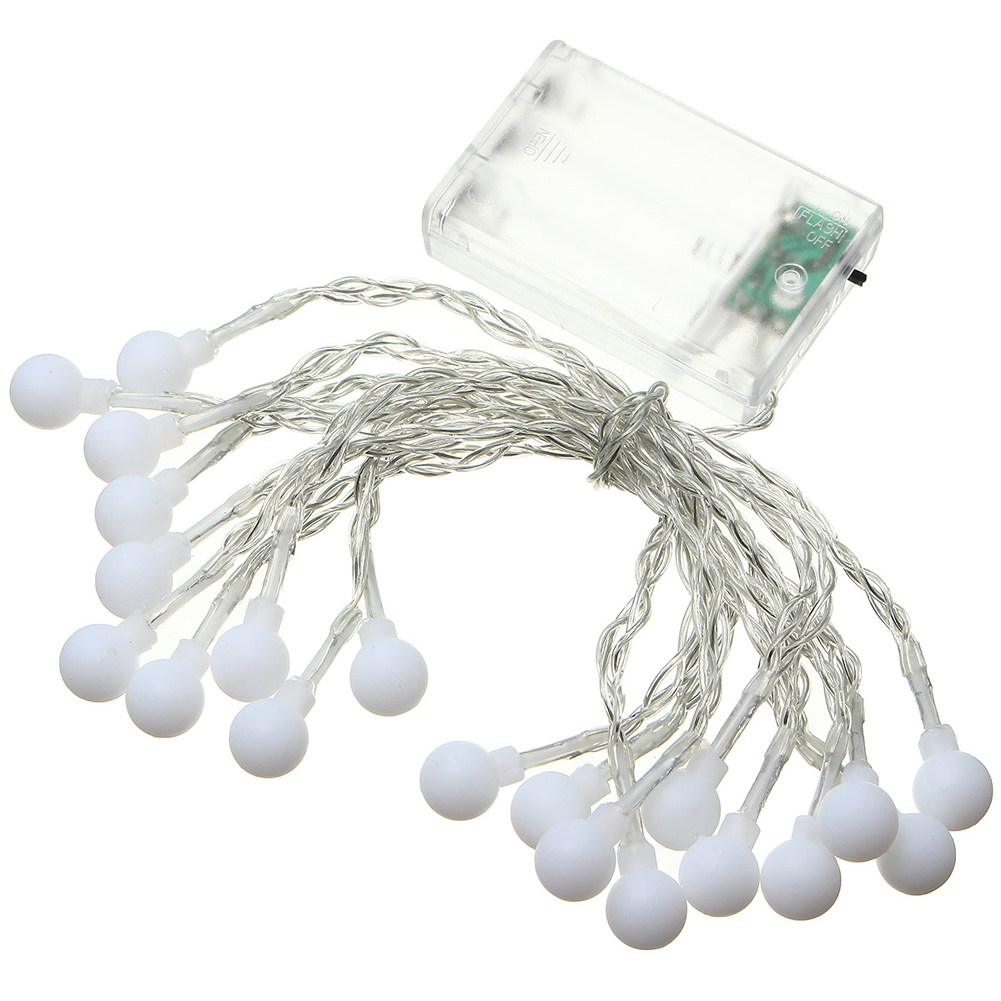 

30led 3.8M Matte Ball LED String Fairy Colorful-String Light, 彩色, 501 Original