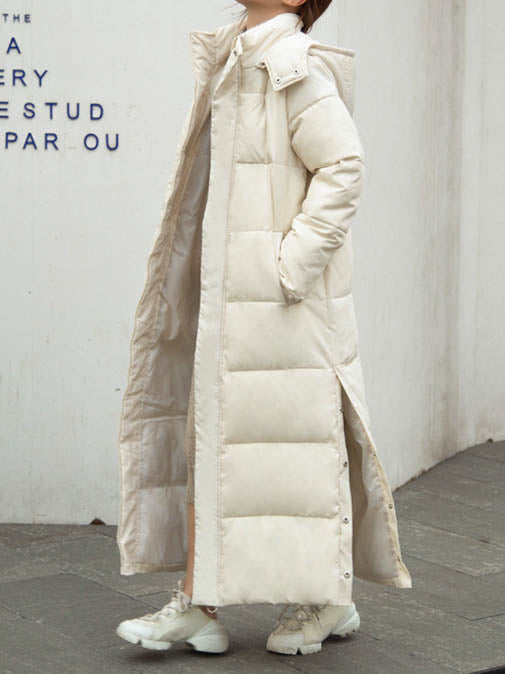 Women Half Sleeve V-neck Solid Color Dress