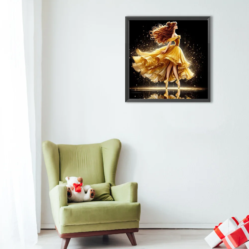 Diamond Painting - Full Round Drill - Princess Belle(Canvas|40*40cm)
