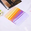 10/12x 20 Positions Plastic Thread Board Embroidery Row Line Yarn Organizer