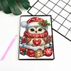 Diamond Painting Xmas Owl Diary Book 50 Pages for Adults Kids