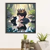 Diamond Painting-DIY Full Round Drill Fairy Tale World(40*40 CM)