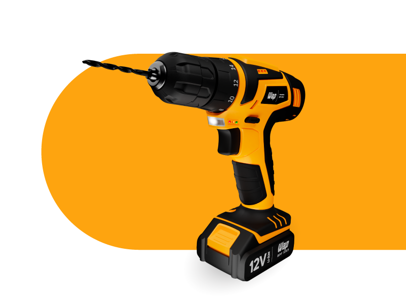 PARAFUSADEIRA E FURADEIRA 12V WAP BPF 12K3