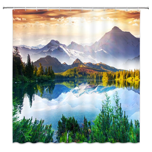 Shower Curtain – Tree Forest-180*180cm, 501 Original