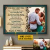 Personalized Photo/Name: Couple Husband Wife The Day I Met Vintage Metal Sign//Wooden Signs