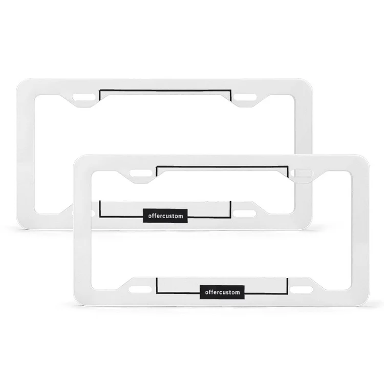 Personalized Design License Plate Frame