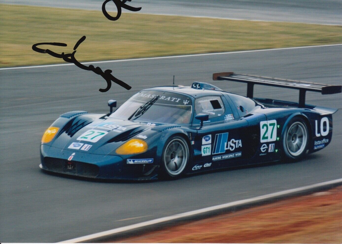 Karl Wendlinger Hand Signed 7x5 Photo Poster painting - FIA GT Championship 1.