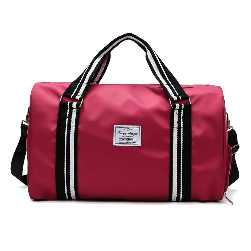 Women's Yoga Fitness Bag Dry Wet Separation Shoe Position Training Bag Customizable Logo Short Trip