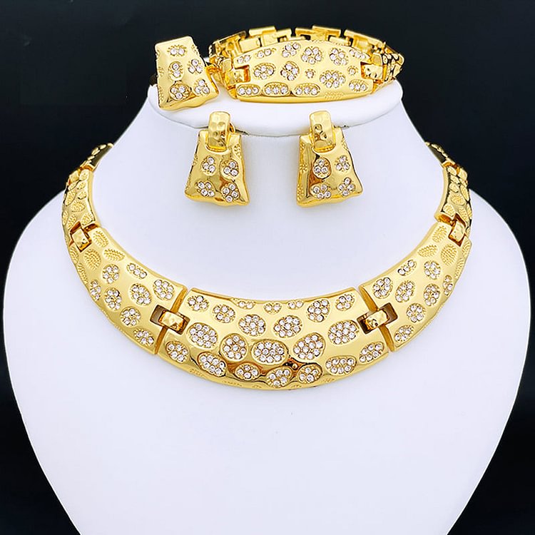 Fashion Jewelry Set Necklace And Earrings For Women